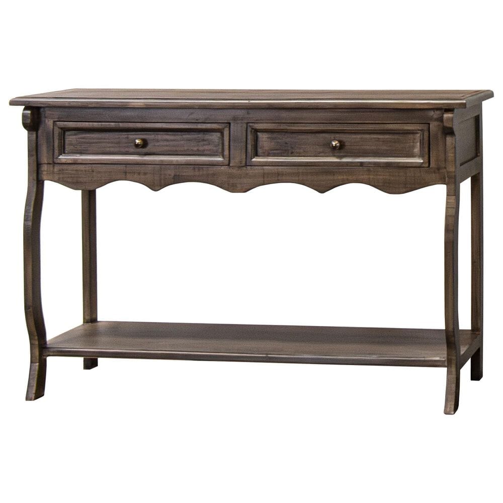 Rustic Root Premier Norman 2-Drawer Sofa Table in Mocha, , large