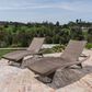 Noble House Salem Patio Chaise Lounge in Mixed Mocha (Set of 2), , large