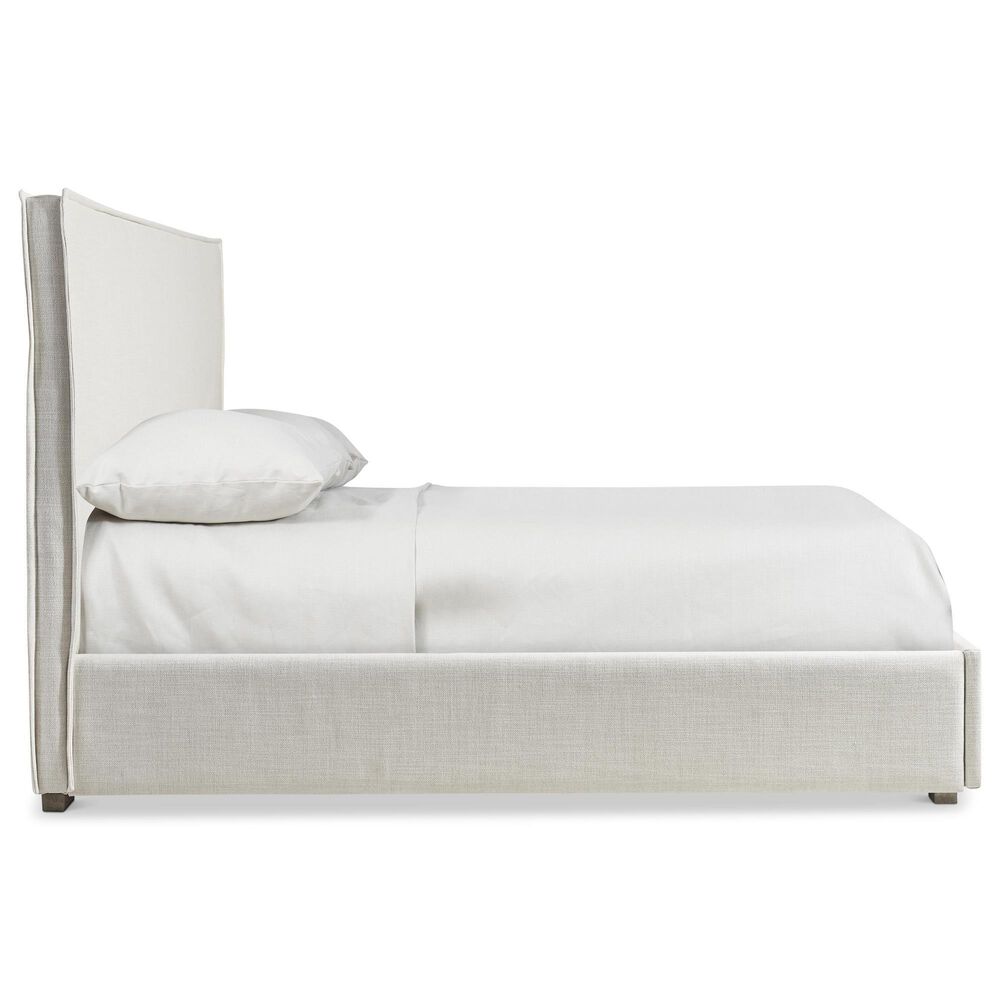 Bernhardt Sawyer King Upholstered Storage Bed in White, , large