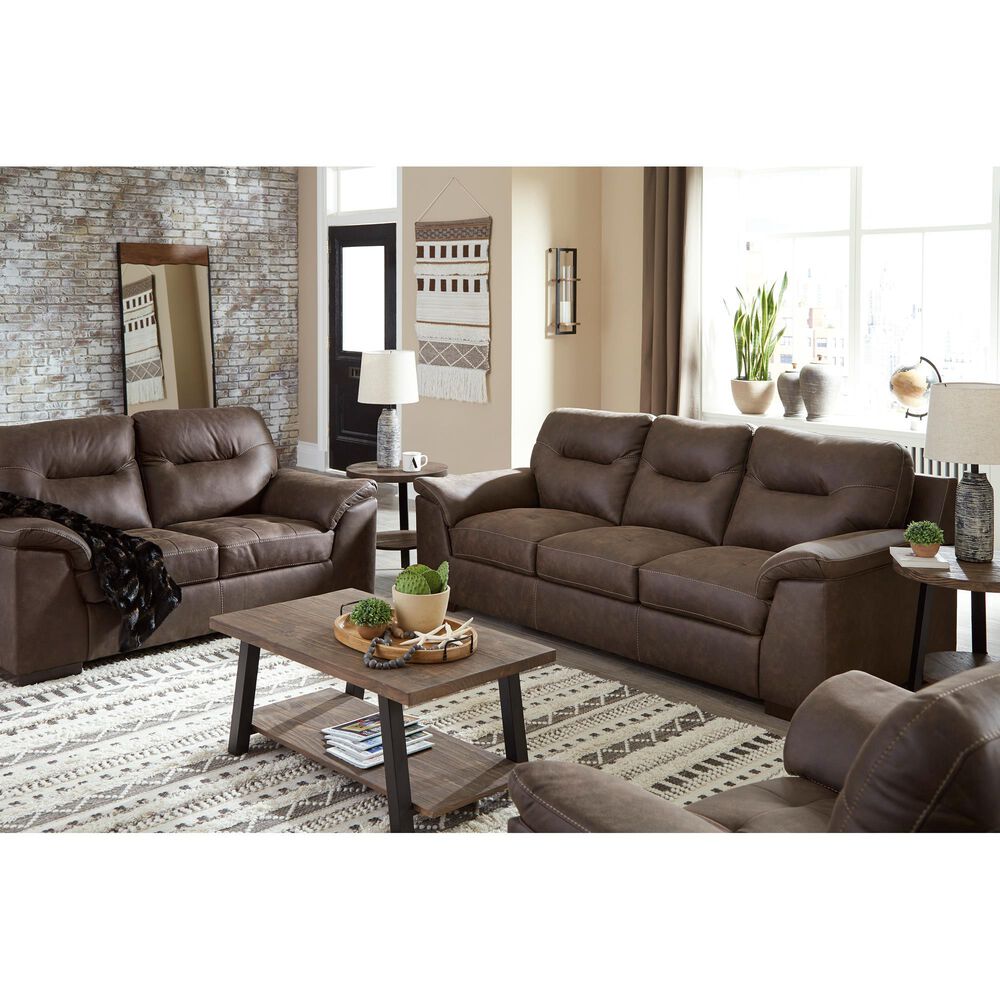 Ashley Maderla Sofa in Walnut Brown, , large
