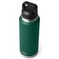 YETI Rambler 46 Oz Water Bottle with Chug Cap in Black Forest Green, , large