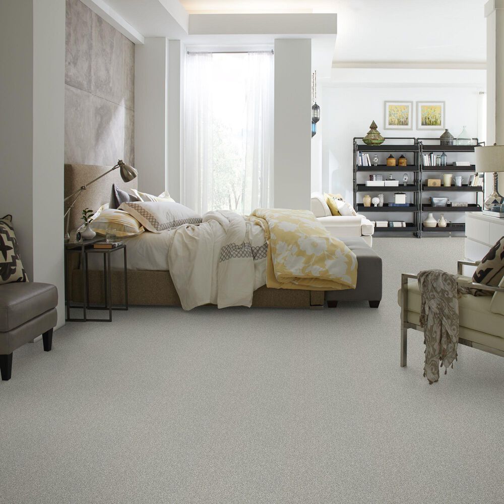 Shaw Cabana Bay Tonal Carpet in Fog, , large