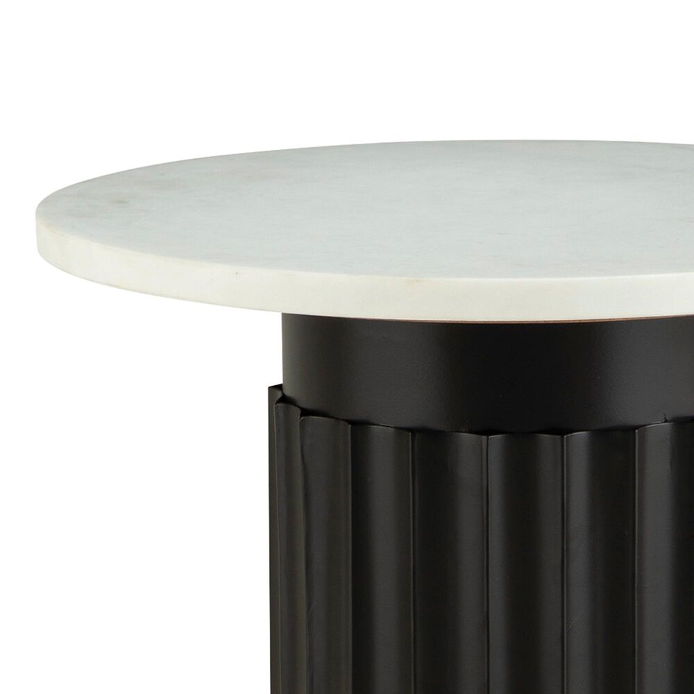Ashley Wainstone Accent Table in Black and White, , large