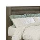 Ashley Zelen King Panel Bed in Warm Gray, , large