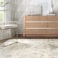 Loloi Revere REV-06 3"9" x 5"9" Ivory and Blue Area Rug, , large