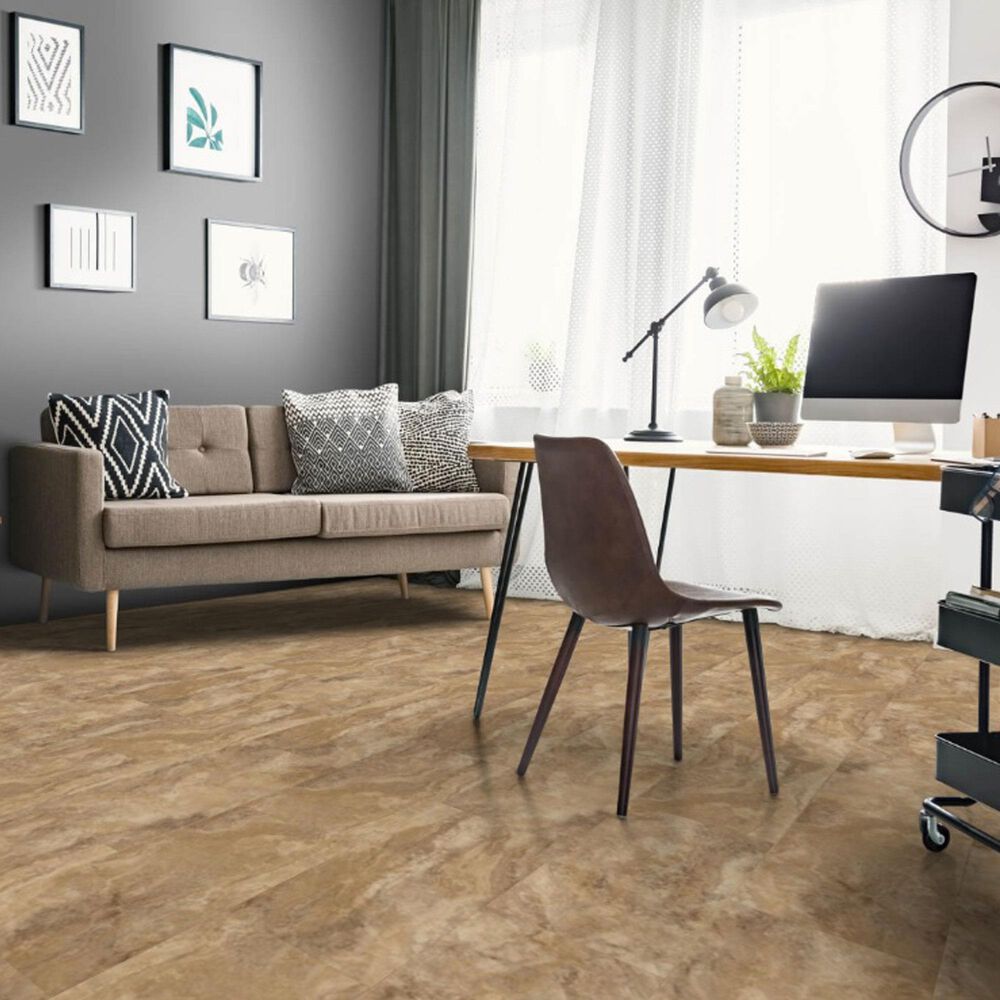 Tru-Cor PBE Tile Travertine Noce 16&quot; x 32&quot; Luxury Vinyl Tile, , large