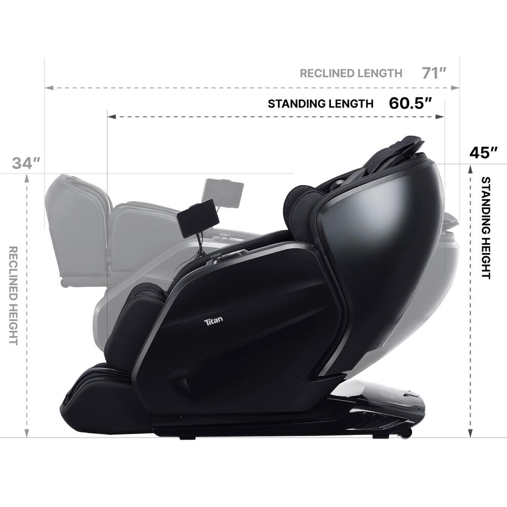 Osaki Liberty Titan Pro 3D Power Zero Gravity Massage Chair in Taupe, , large