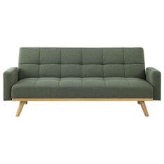 Pacific Landing Kourtney Push Back Convertible Sofa Bed in Sage Green