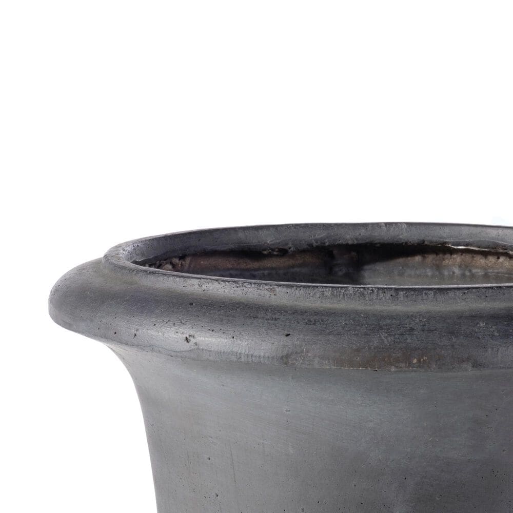 Alfresco Home Jovina Small Patio Urn in Antique Dark Bronze, , large