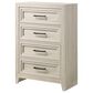 Crown Mark Lorraine 5 Piece Queen Panel Bedroom Set in White, , large