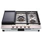 LG Studio Studio 30" Gas Cooktop with EasyClean in Stainless Steel, , large