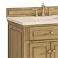 James Martin Vanities Lorelai 72" Double Vanity in Light Natural Oak with 3 cm Eternal Marfil Quartz Top, , large