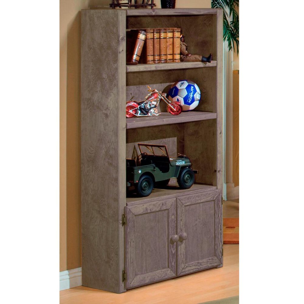 Timber Point Bunkhouse Universal Bookcase in Driftwood, , large