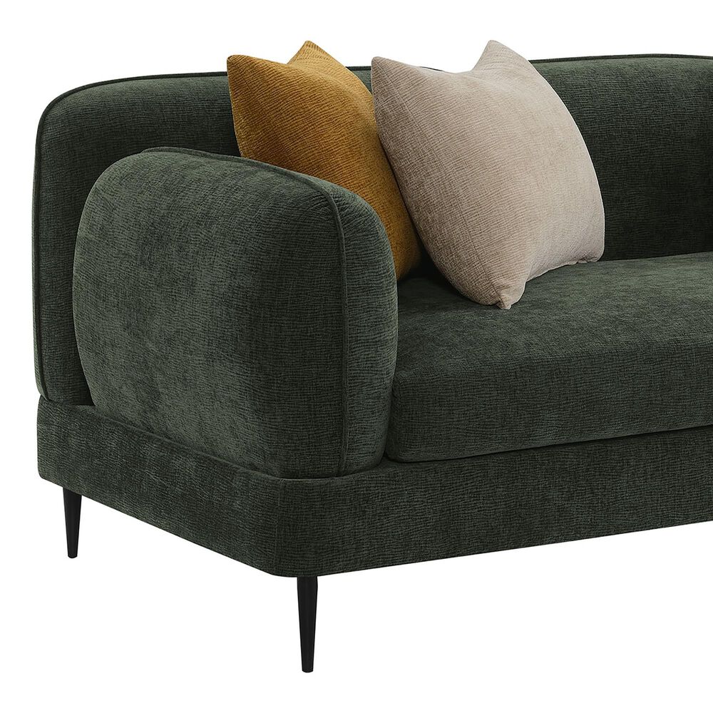 Coaster Jade Stationary Sofa in Green, , large