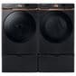 Samsung 5.0 Cu. Ft. Extra Large Capacity Smart Front Load Washer with Super Speed Wash and Steam in Brushed Black, , large