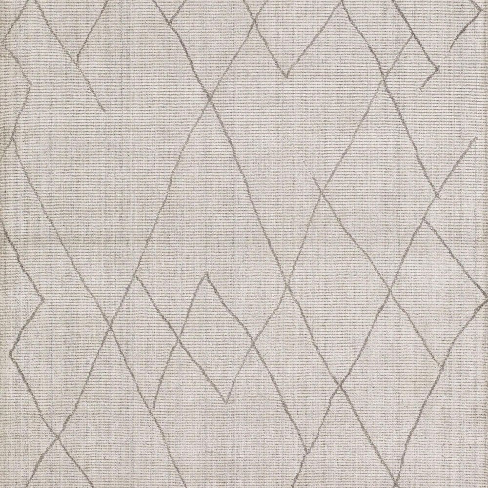 Karastan Tangier RG187-620 4&#39; x 6&#39; Tribal Diamond Silver Area Rug, , large