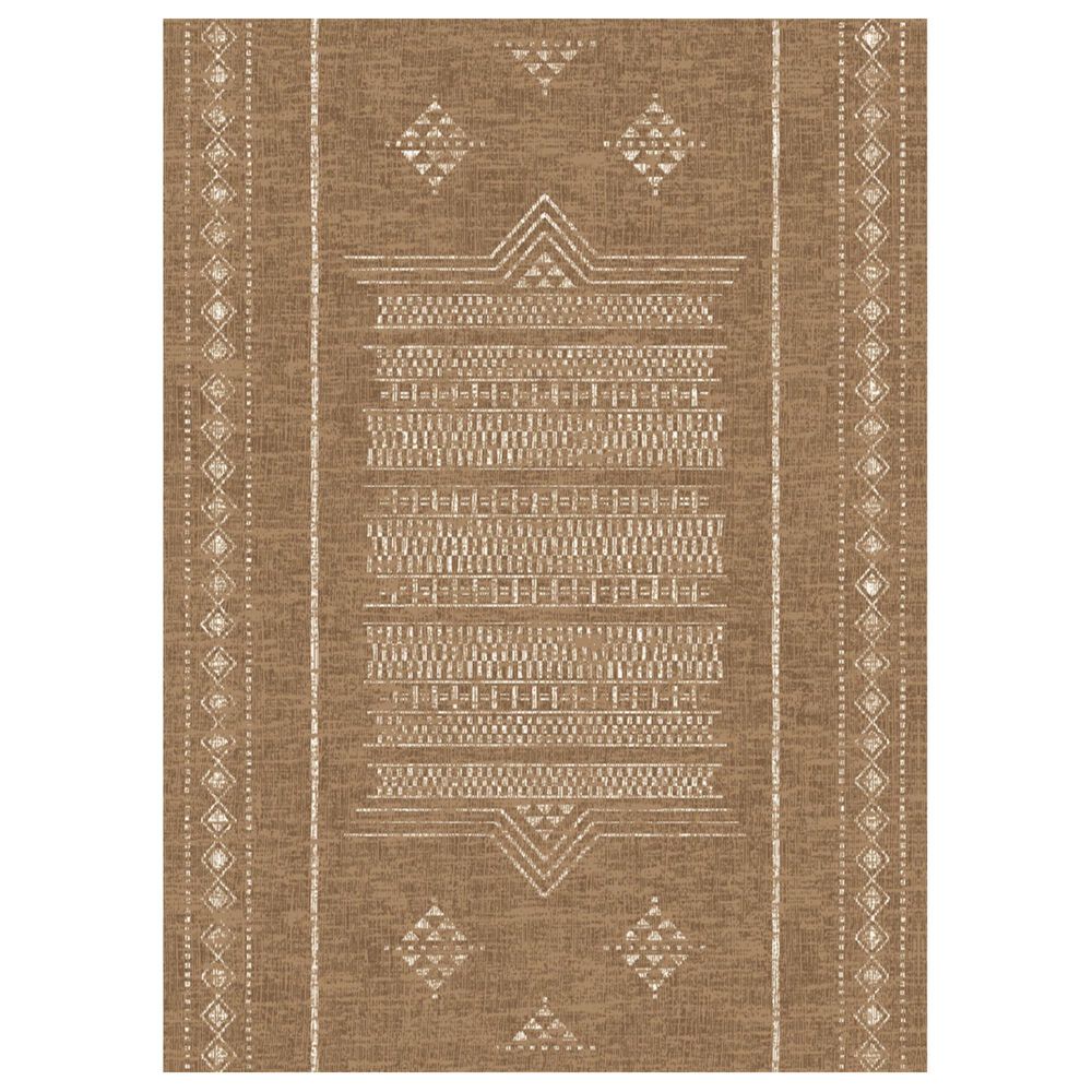 Balta Rugs Yesim Distressed Moroccan 7"10" x 10" Brown Area Rug, , large
