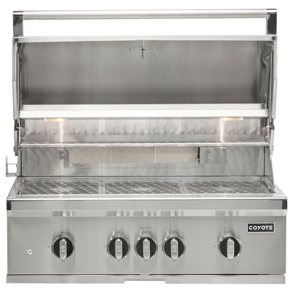 Coyote Outdoor SL-Series 36&quot; Built-In Natural Gas Grill in Stainless Steel, , large