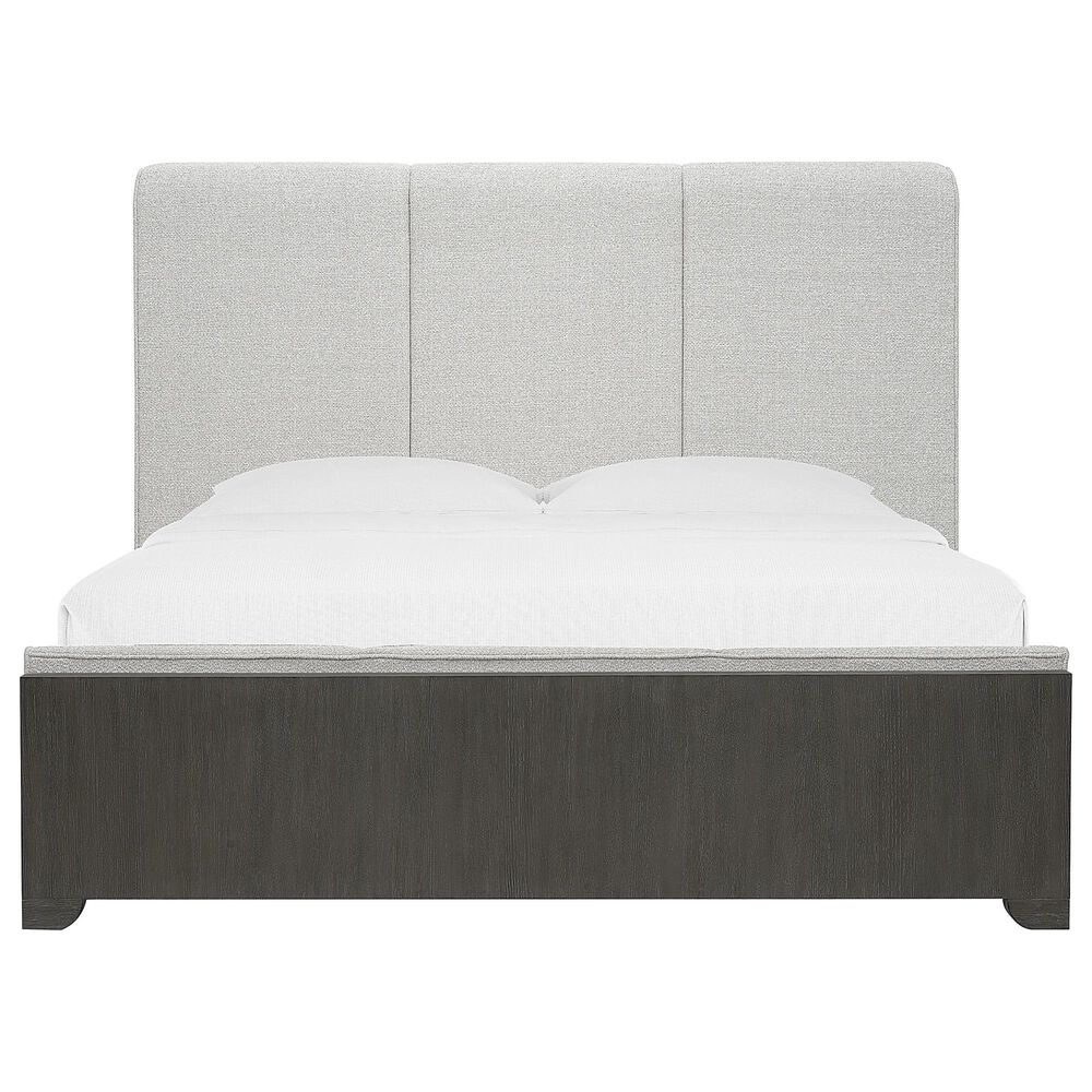 Nicolette Home Anderson Park Dark Queen Upholstered Bed in Frontier Brown, , large