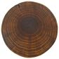 Hearth and Haven Outdoor End Table with Hollow Design in Antique Brown, , large