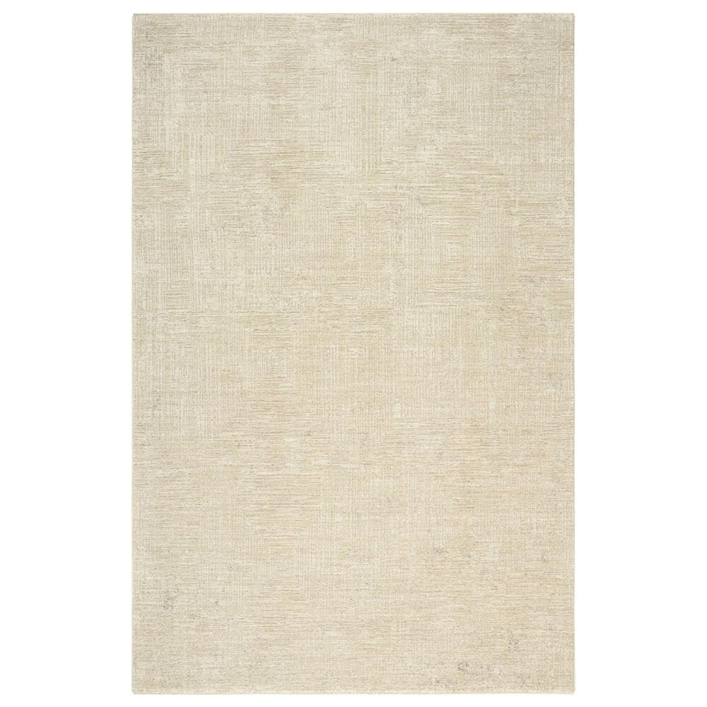Nourison Madison Square Ivory and Beige 9" x 12" Area Rug, , large