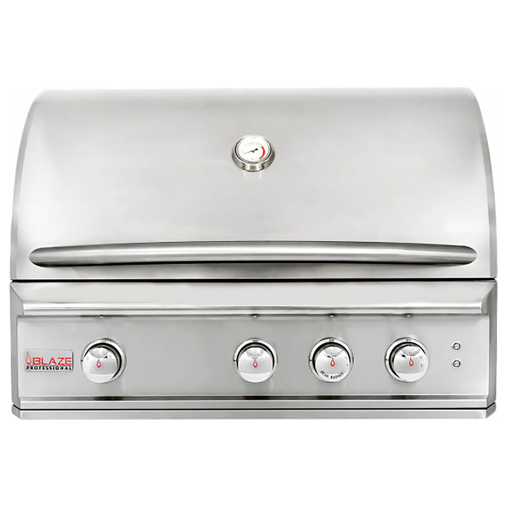 Blaze 34" Professional Liquid Propane Grill with 3-Burner in Stainless Steel, , large