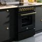 Forno Paolo 30" Freestanding Electric Range in Black, , large
