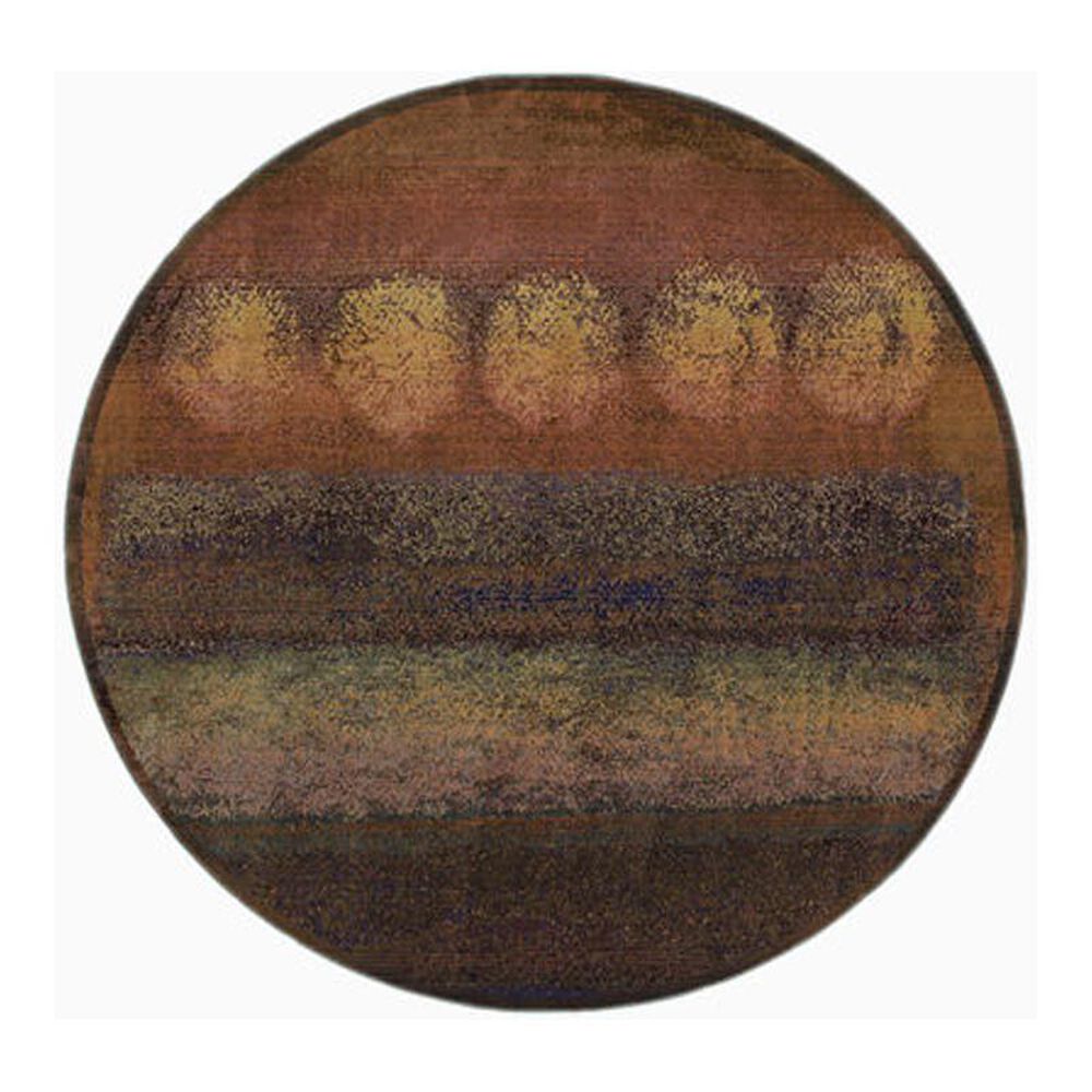 Oriental Weavers Kharma II 167X 8' Round Gold Area Rug Shop NFM