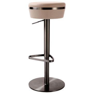 Tov Furniture Astro Adjustable Stool in Cafe Au Lait, , large