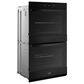 Whirlpool 27" Self-Cleaning Air Fry Single-Fan Smart Double Electric Wall Oven in Black, , large