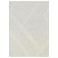 Nourison Pure Patterns Ivory and Grey 3"9" x 5"9" Area Rug, , large