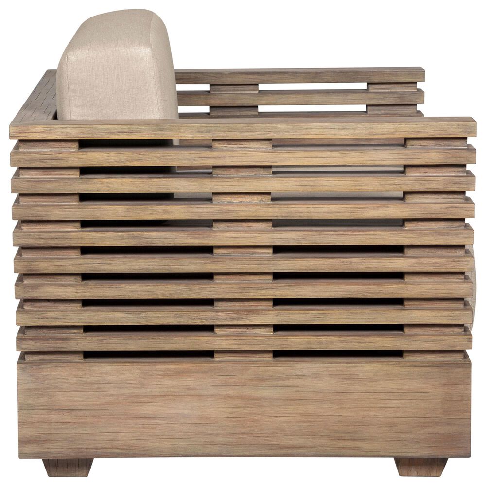 Armen Living Vivid 4-Piece Patio Conversation Set in Eucalyptus/Taupe, , large