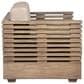 Armen Living Vivid 4-Piece Patio Conversation Set in Eucalyptus/Taupe, , large