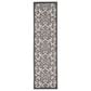 Nourison Aloha 2" x 6" Grey and Charcoal Indoor/Outdoor Runner, , large