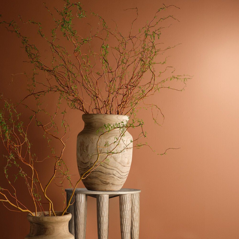 Splendor Living Jennings Mango Wood Side Table in Natural, , large