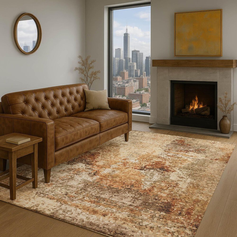 Dalyn Rug Company Lumara Copper 8' x 10' Area Rug, , large