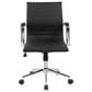 Techni Sport Modern Medium Back Executive Office Chair in Black, , large