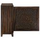 Linon Home Decor Grace Cabinet in Dark Brown, , large