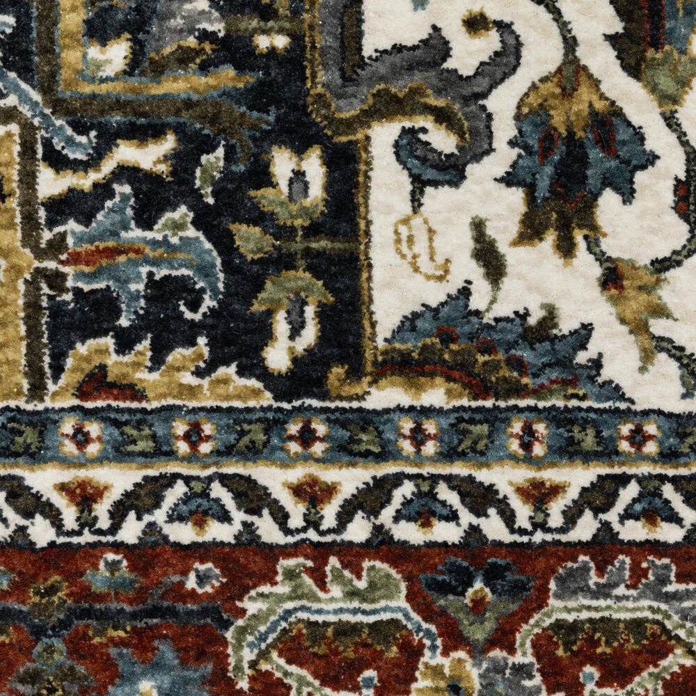 Oriental Weavers Vivian VI06C 7&#39;10&quot; x 10&#39;10&quot; Blue Area Rug, , large