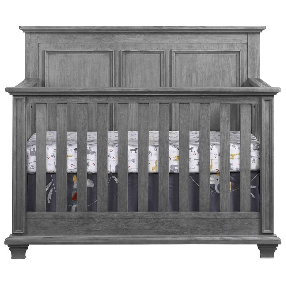 Oxford Baby Kenilworth 4 In 1 Convertible Crib in Graphite Gray, , large