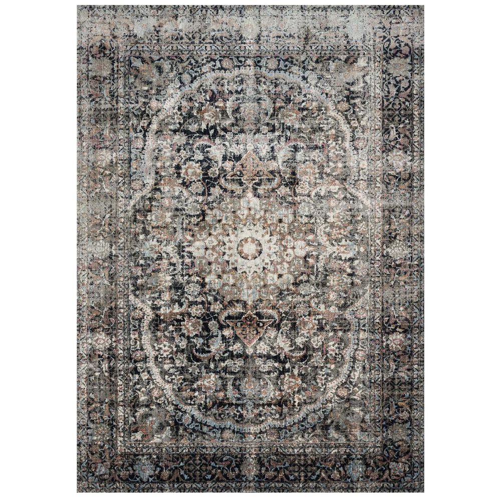 Loloi Anastasia AF-24 12" x 15" Charcoal and Sunset Area Rug, , large