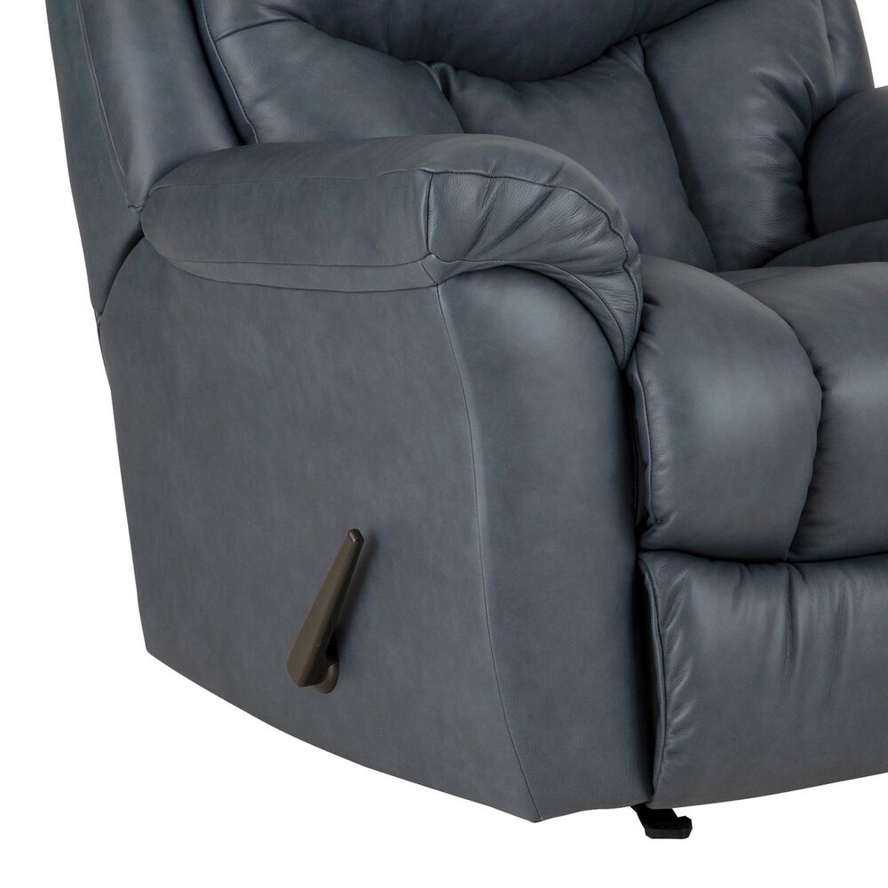 HomeStretch Jester Banded Manual Rocker Recliner in Sky, , large