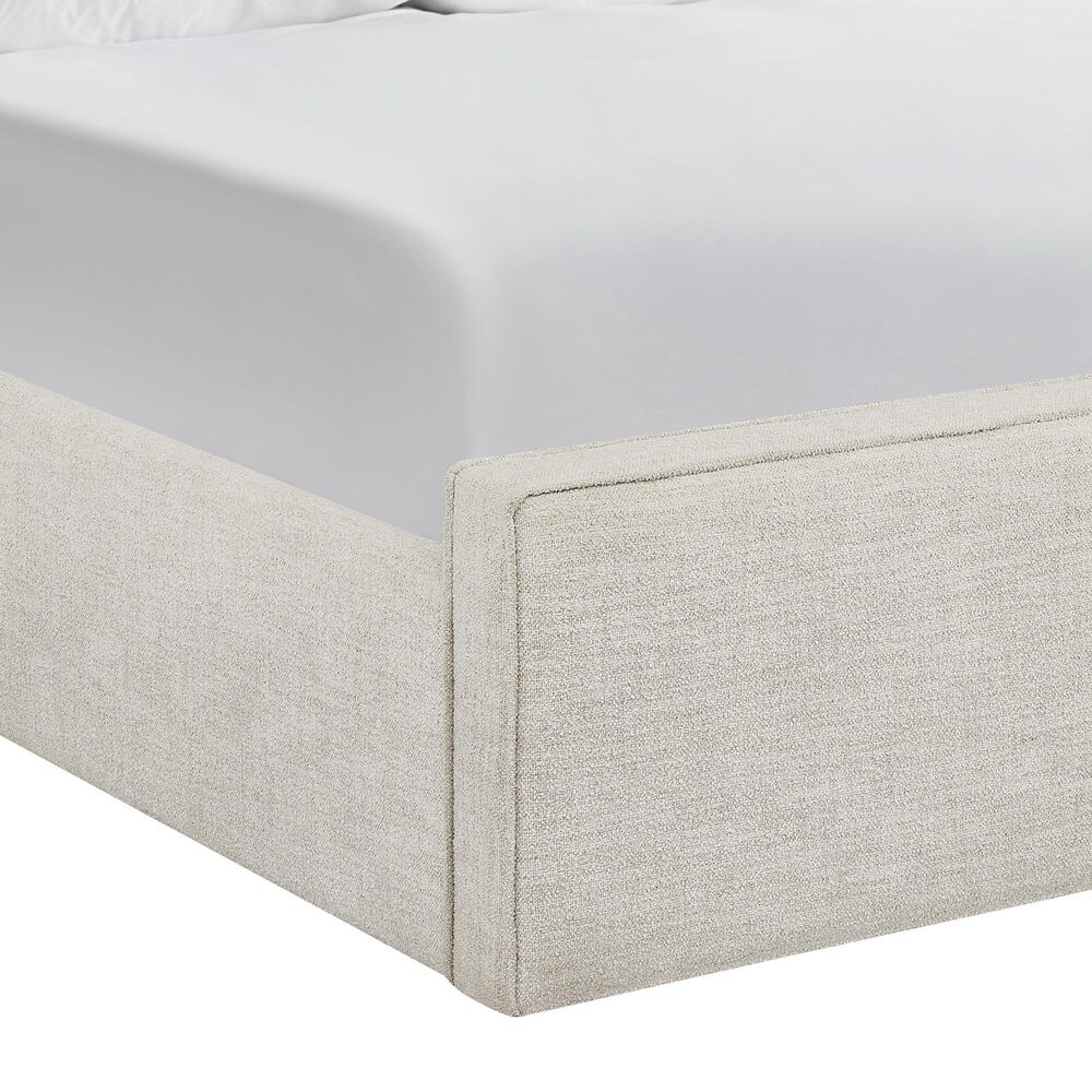 Universal Furniture Oasis King Upholstered Panel Bed in Yukon Sand, , large