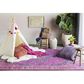 Surya Harput HAP-1008 7"10" x 10"3" Garnet, Orange and Teal Area Rug, , large