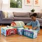 Radio Flyer Tumble Town Foam Building Blocks in Multicolor, , large