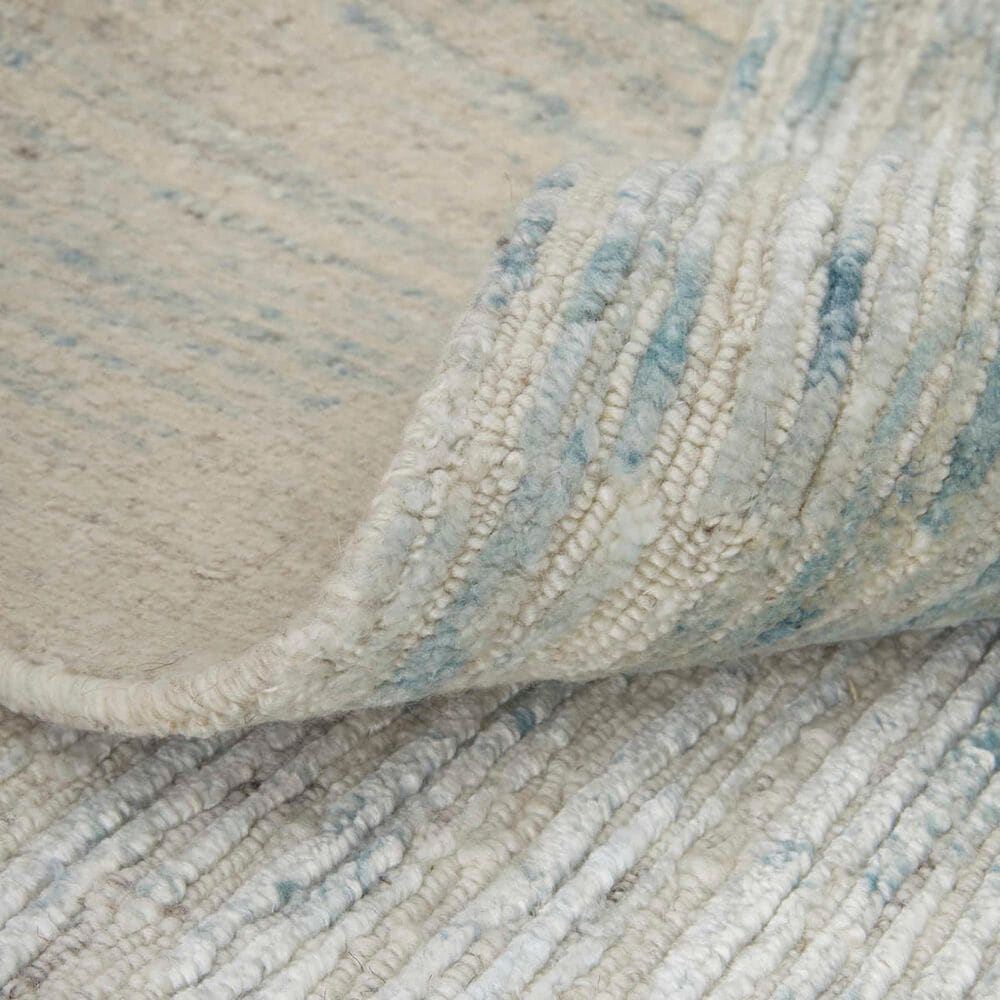 Feizy Brighton 2&#39;6&quot; x 8&#39; Mint and Ivory Runner, , large