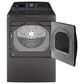 GE Profile 5.4 Cu. Ft. Top Load Impeller Washer and 7.4 Cu. Ft. Smart Electric Dryer in Diamond Gray
, , large
