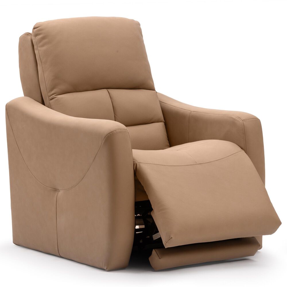 Elran Furniture Asher Power Recliner in Butternut, , large