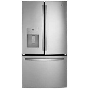 GE Appliances 25.6 Cu. Ft. French-Door Refrigerator in Stainless Steel, , large