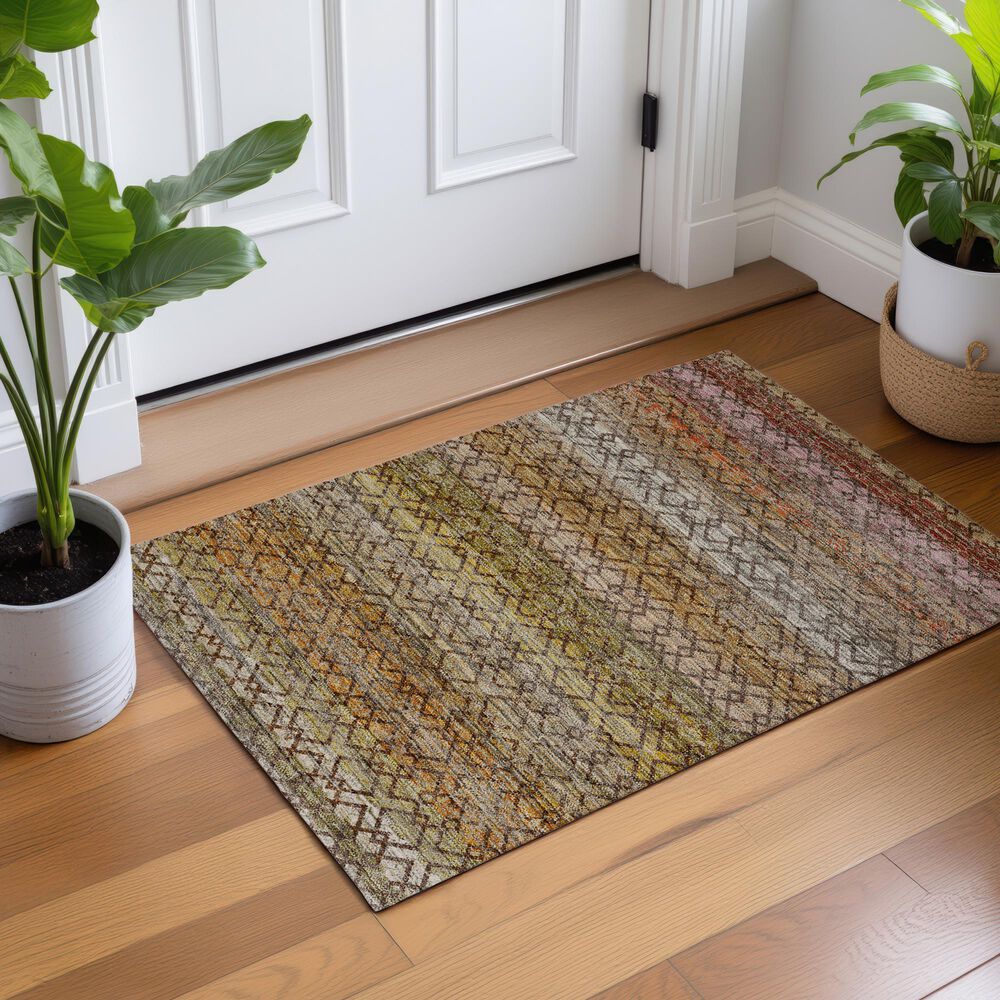 Dalyn Rug Company Vico VC4 Chocolate 2'6" x 3'10" Area Rug, , large